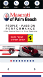 Mobile Screenshot of maseratipalmbeach.com